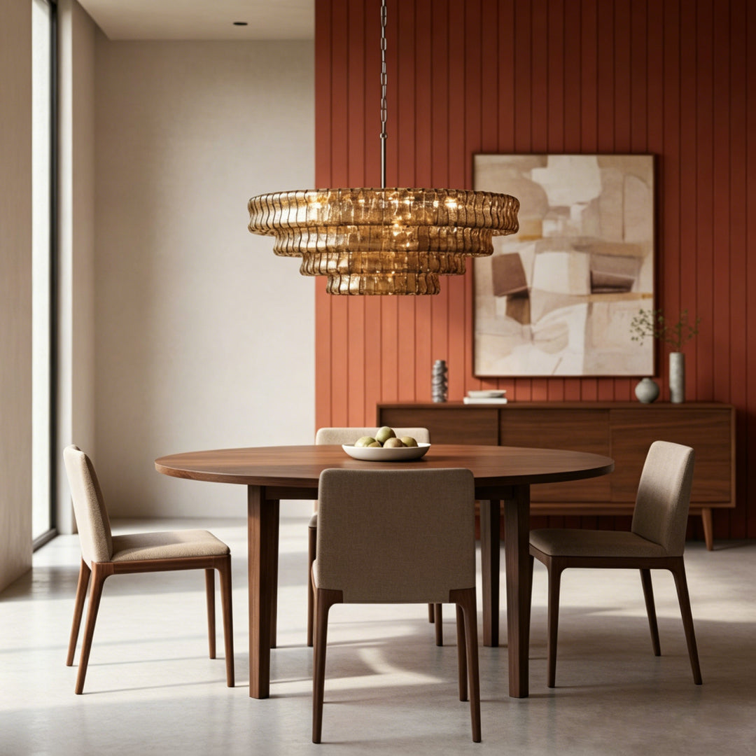 Ghiaccio Murano Glass Chandelier 40