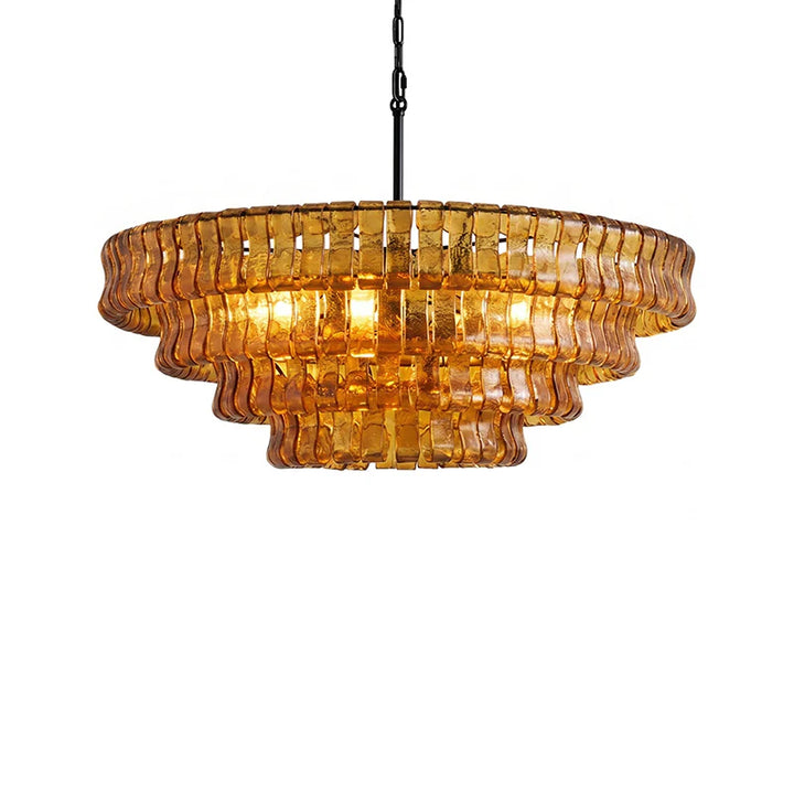 Ghiaccio Murano Glass Chandelier 5