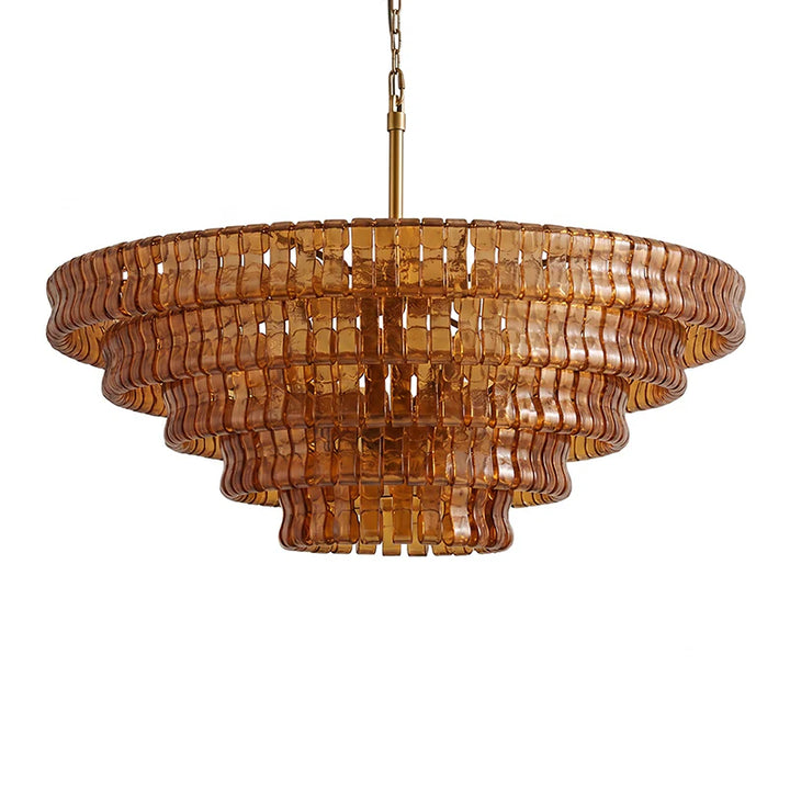 Ghiaccio Murano Glass Chandelier 7