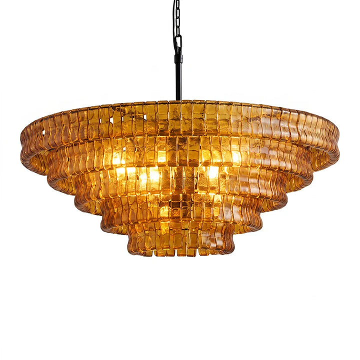 Ghiaccio Murano Glass Chandelier 9