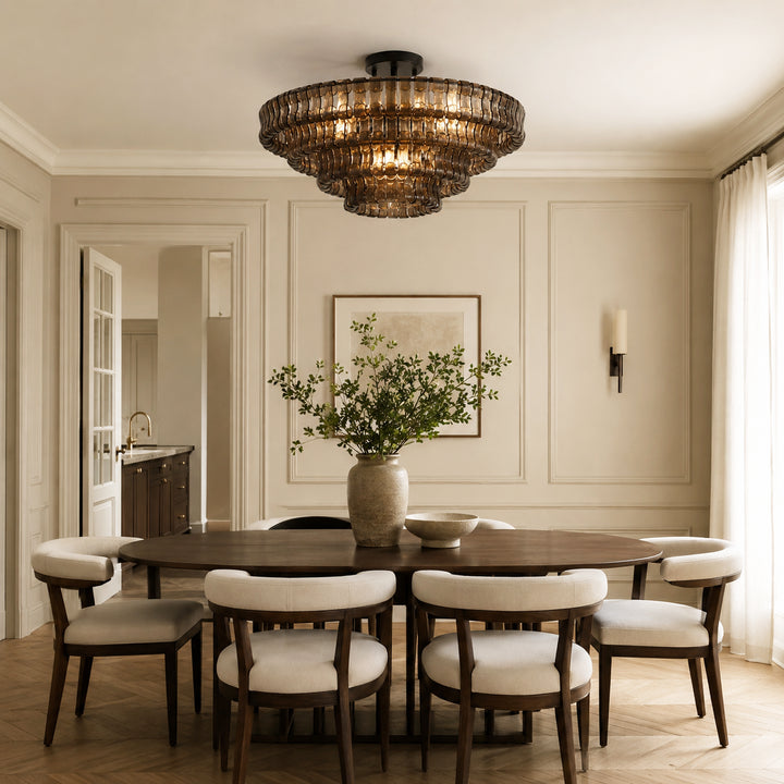 Ghiaccio Murano Glass Ceiling Lamp 17