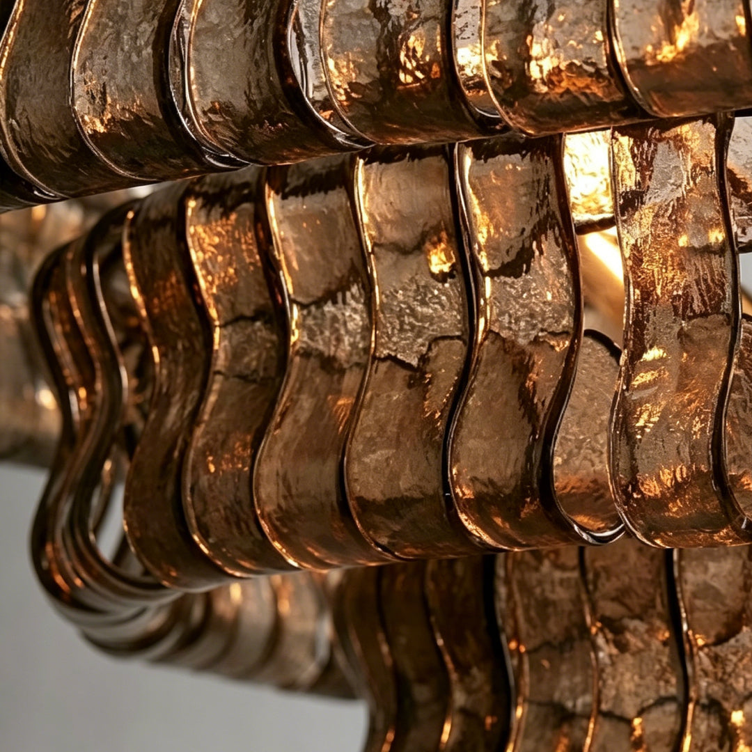 Ghiaccio Murano Glass Ceiling Lamp 2