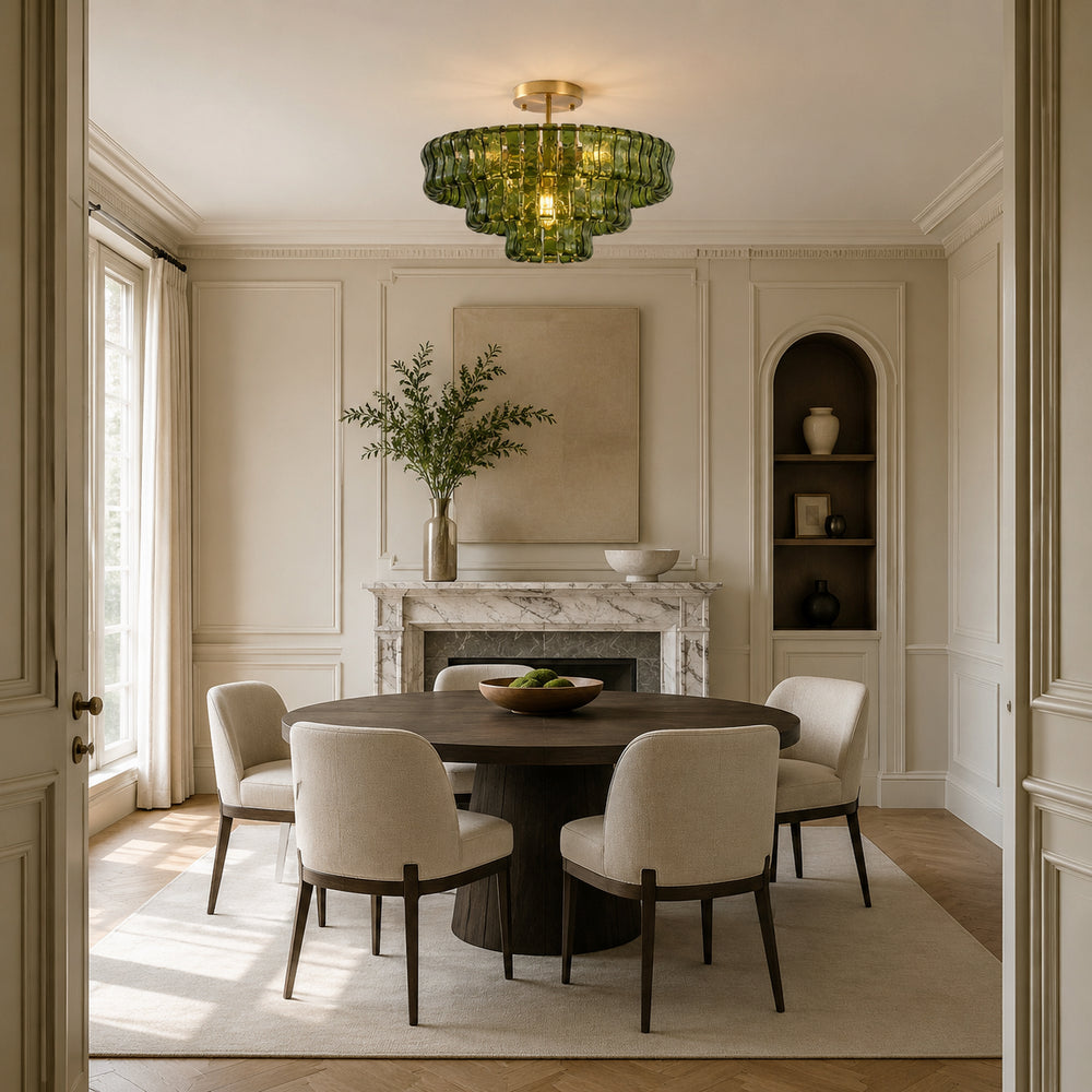 Ghiaccio Murano Glass Ceiling Lamp 20