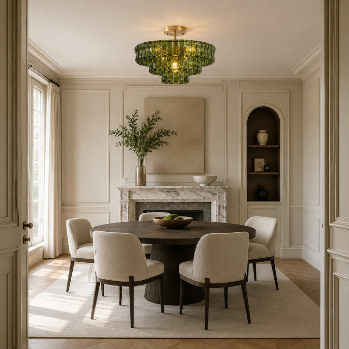 Ghiaccio Murano Glass Ceiling Lamp 20