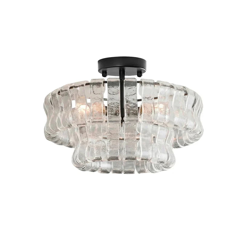 Ghiaccio Murano Glass Ceiling Lamp 23