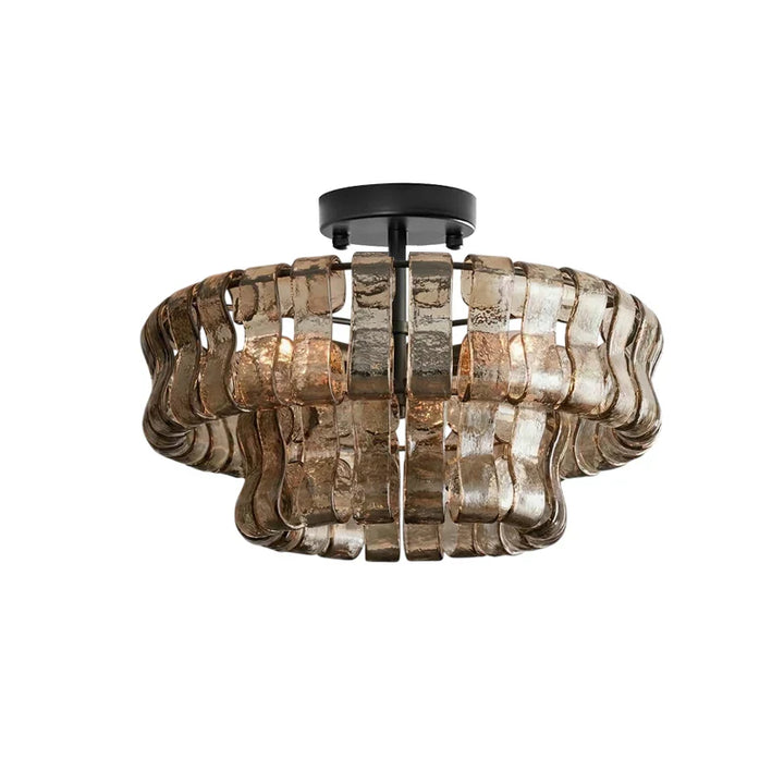 Ghiaccio Murano Glass Ceiling Lamp 24