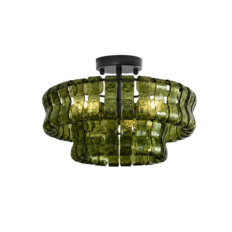Ghiaccio Murano Glass Ceiling Lamp 25