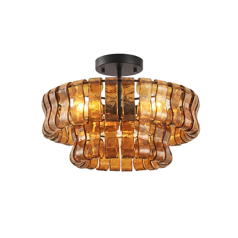 Ghiaccio Murano Glass Ceiling Lamp 26