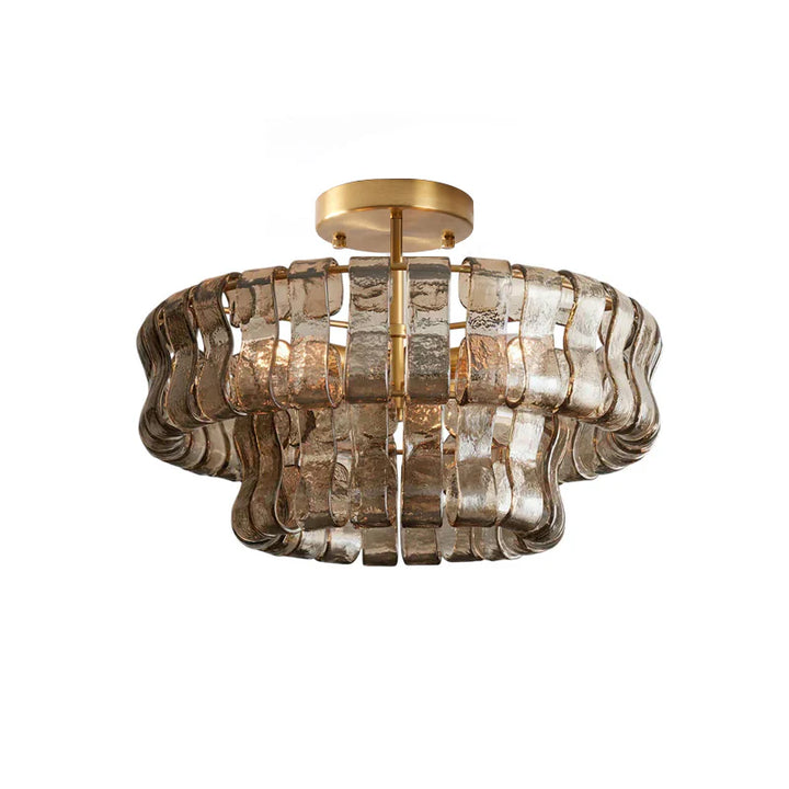 Ghiaccio Murano Glass Ceiling Lamp 27