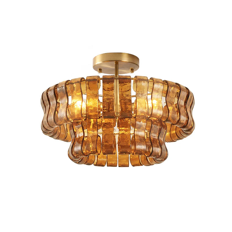 Ghiaccio Murano Glass Ceiling Lamp 29