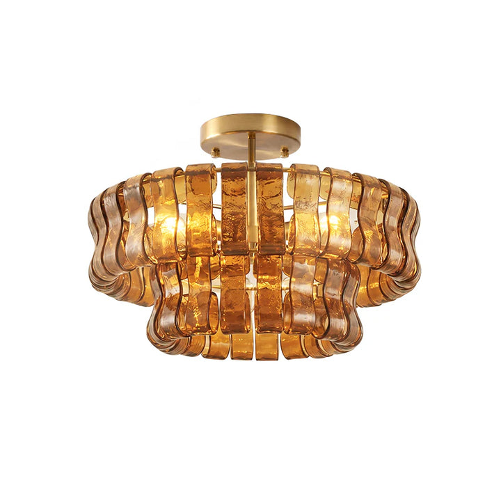 Ghiaccio Murano Glass Ceiling Lamp 29