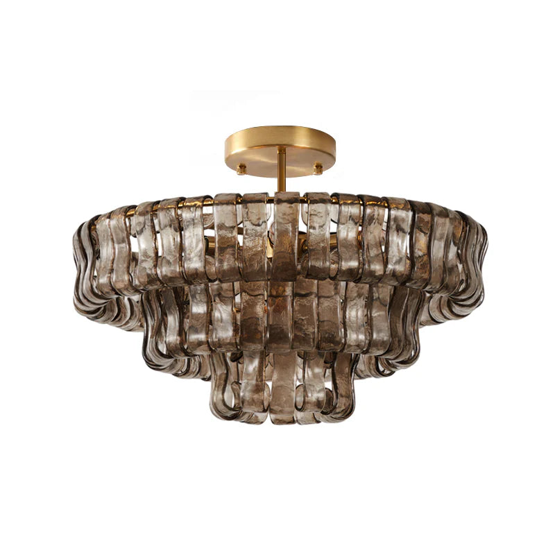 Ghiaccio Murano Glass Ceiling Lamp 31