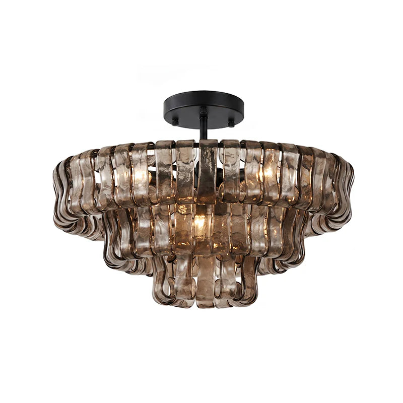 Ghiaccio Murano Glass Ceiling Lamp 32