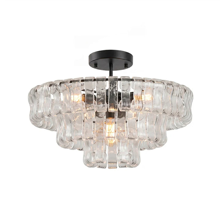 Ghiaccio Murano Glass Ceiling Lamp 34