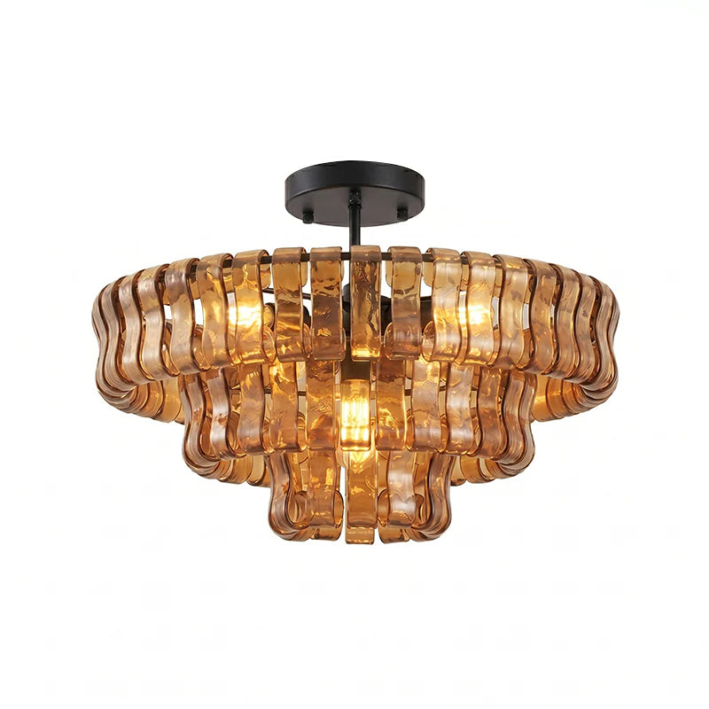 Ghiaccio Murano Glass Ceiling Lamp 35