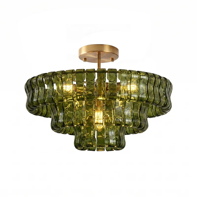 Ghiaccio Murano Glass Ceiling Lamp 37