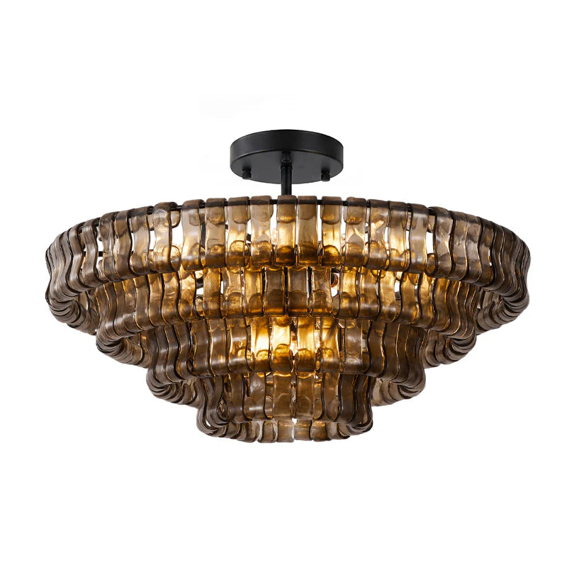 Ghiaccio Murano Glass Ceiling Lamp 39