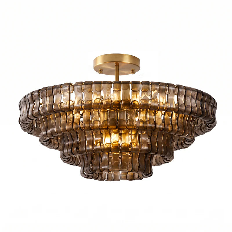 Ghiaccio Murano Glass Ceiling Lamp 40