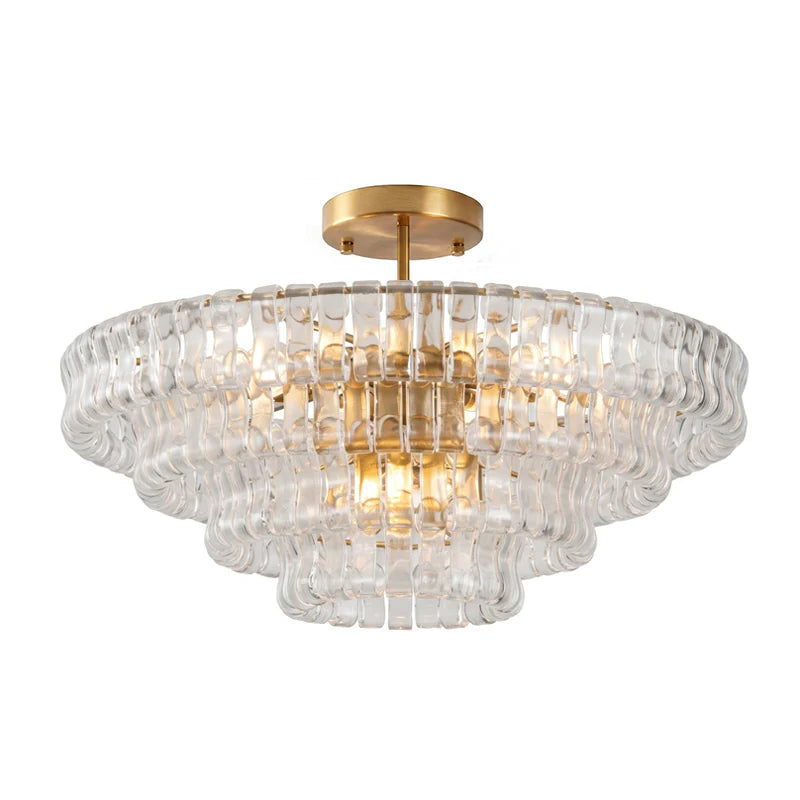 Ghiaccio Murano Glass Ceiling Lamp 41