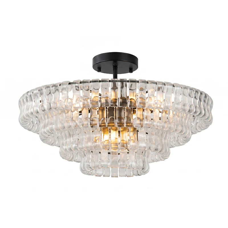 Ghiaccio Murano Glass Ceiling Lamp 42