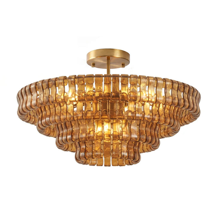 Ghiaccio Murano Glass Ceiling Lamp 43