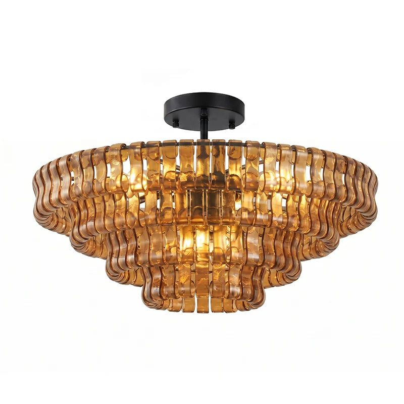 Ghiaccio Murano Glass Ceiling Lamp 44