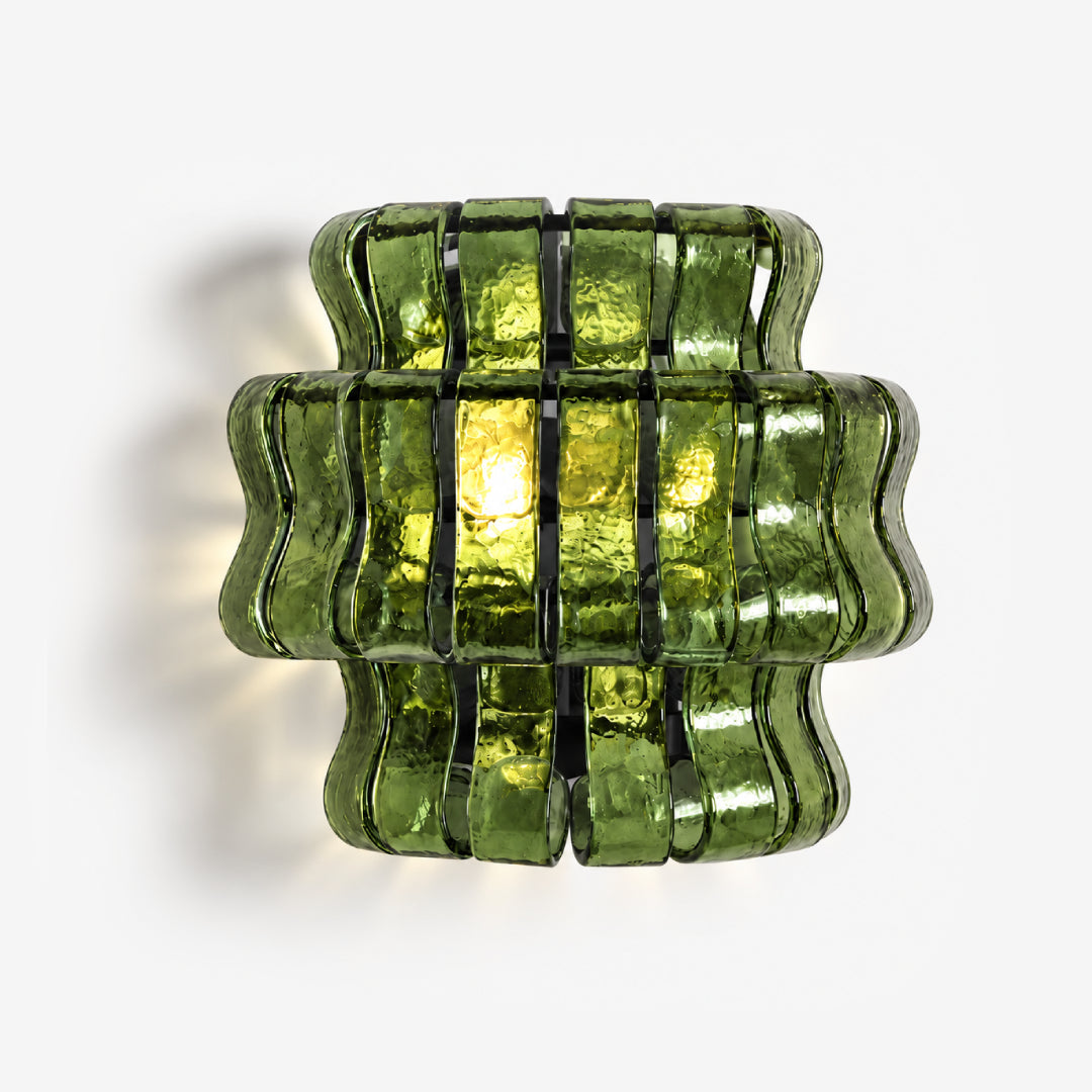 Ghiaccio Murano Glass Wall Lamp 1