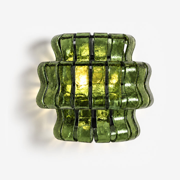 Ghiaccio Murano Glass Wall Lamp 1