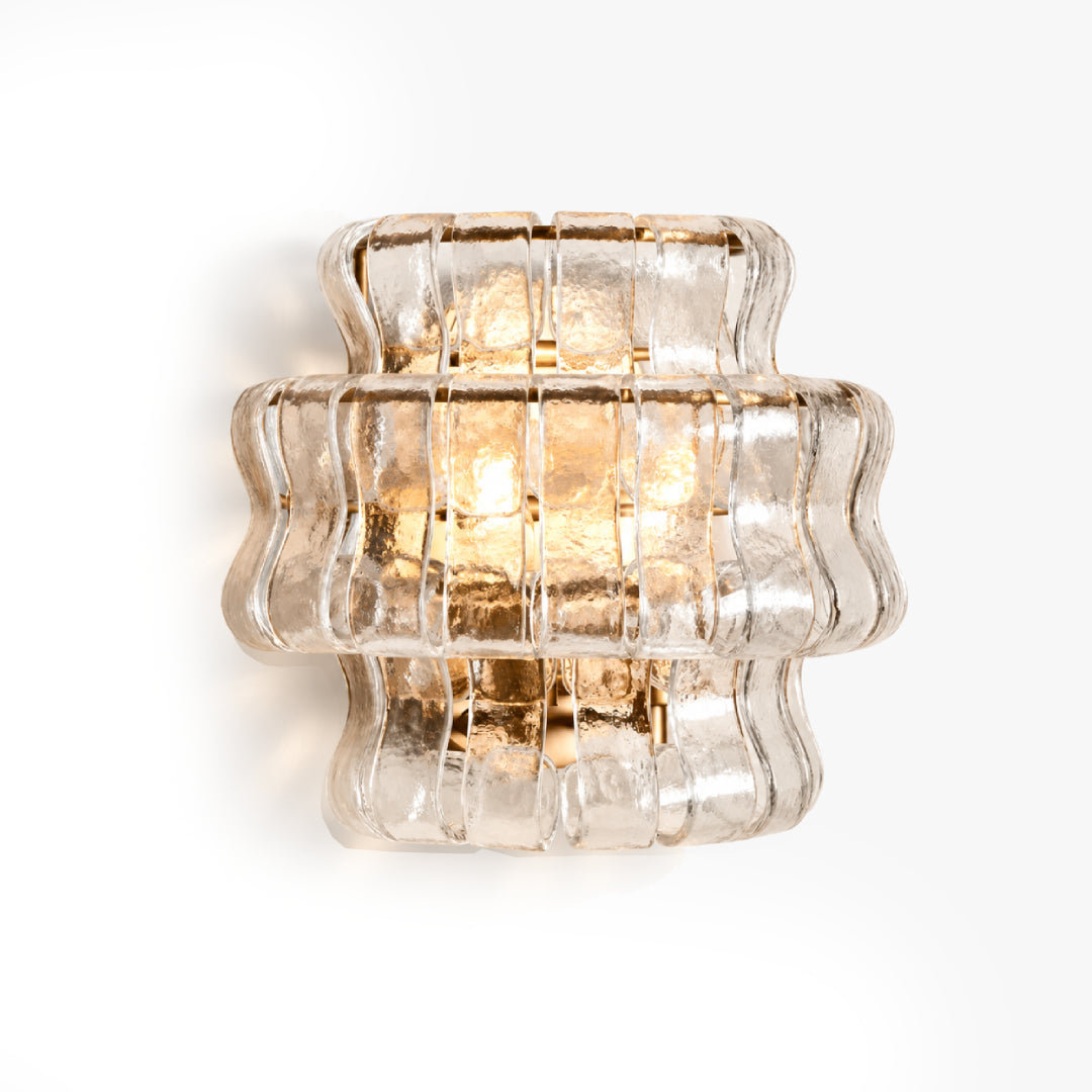 Ghiaccio Murano Glass Wall Lamp 21