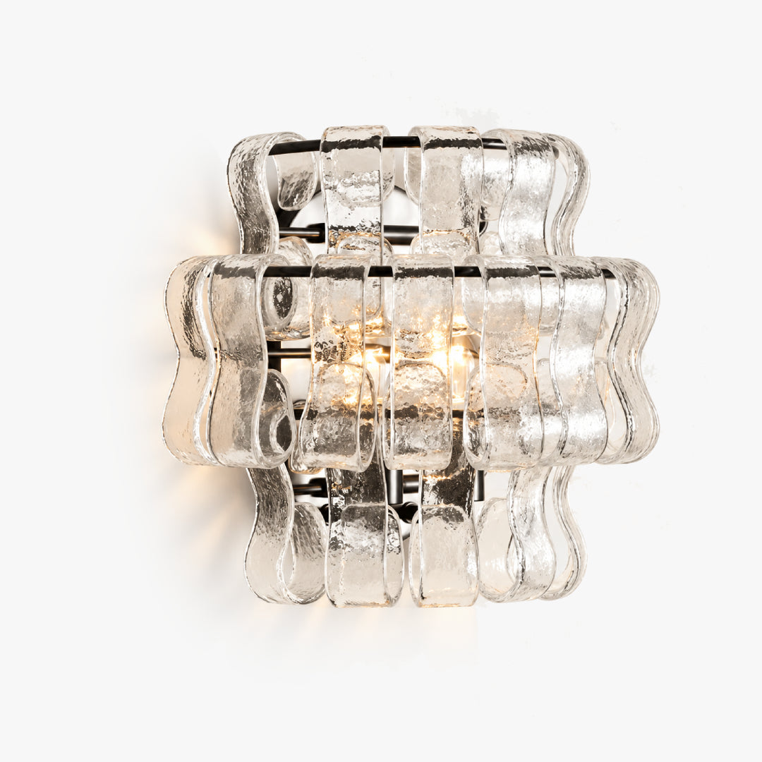 Ghiaccio Murano Glass Wall Lamp 4