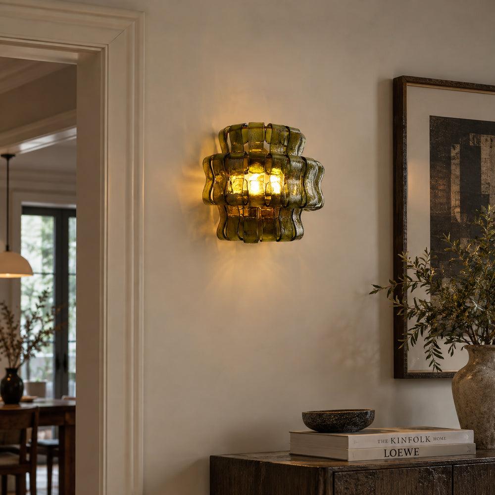Ghiaccio Murano Glass Wall Lamp 8
