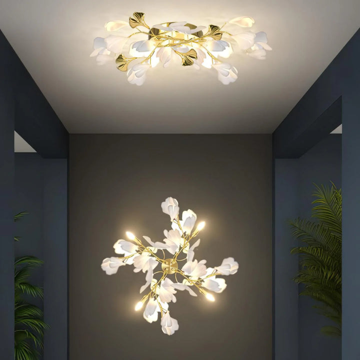 Gingko Flowers Wall Lamp 11