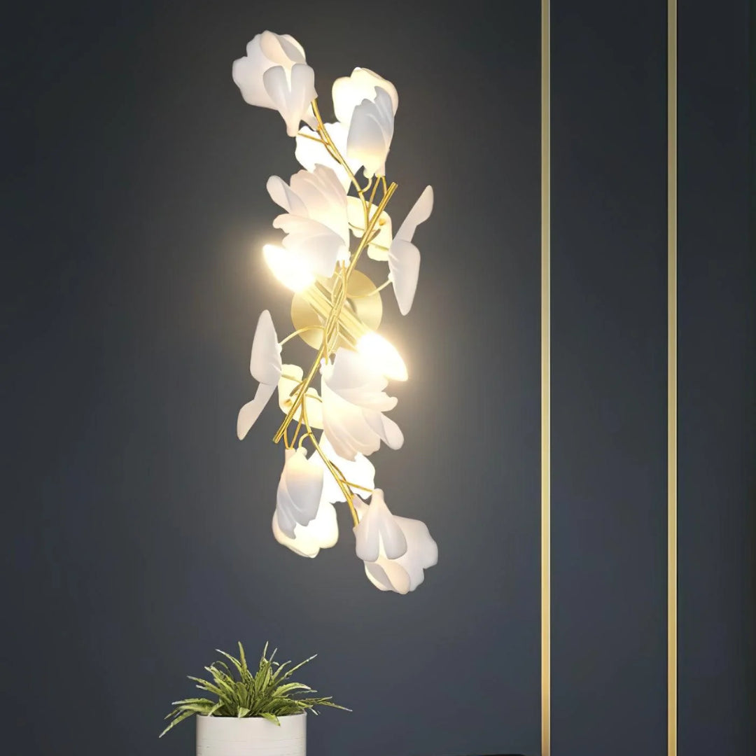 Gingko Flowers Wall Lamp 12