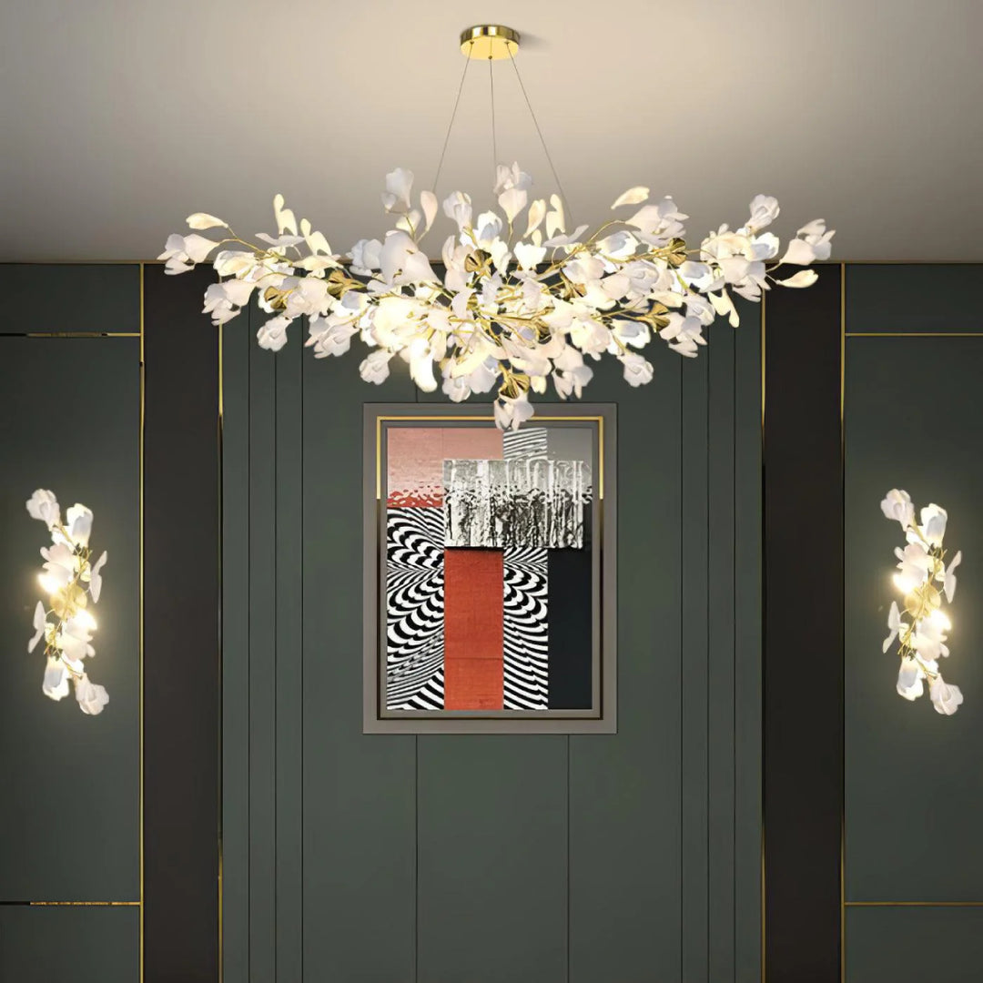 Gingko Flowers Wall Lamp 8