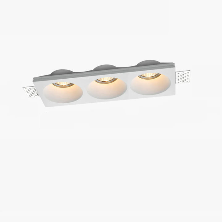 Glaza Recessed Plaster Ceiling Lamp 10