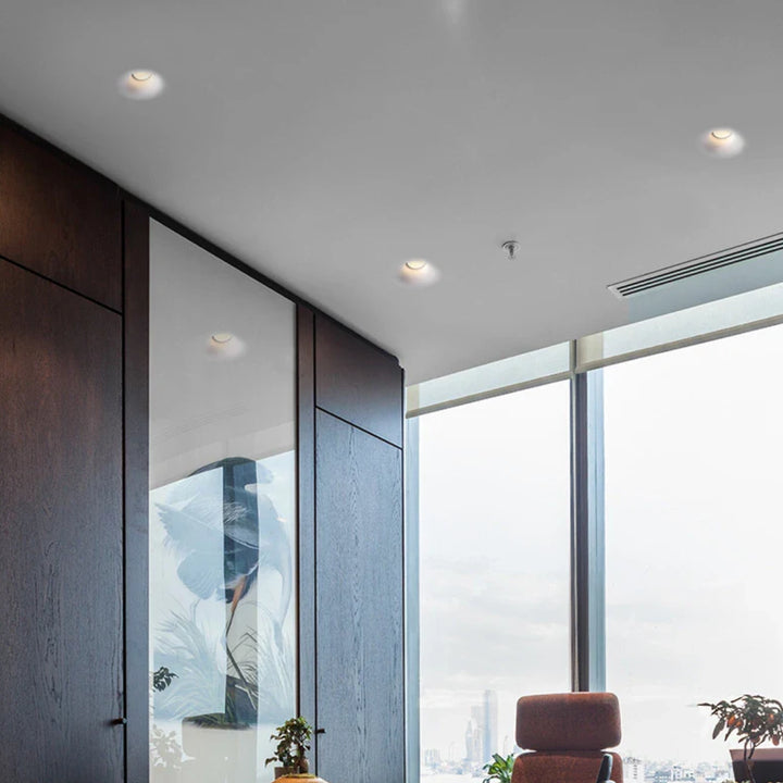 Glaza Recessed Plaster Ceiling Lamp 4