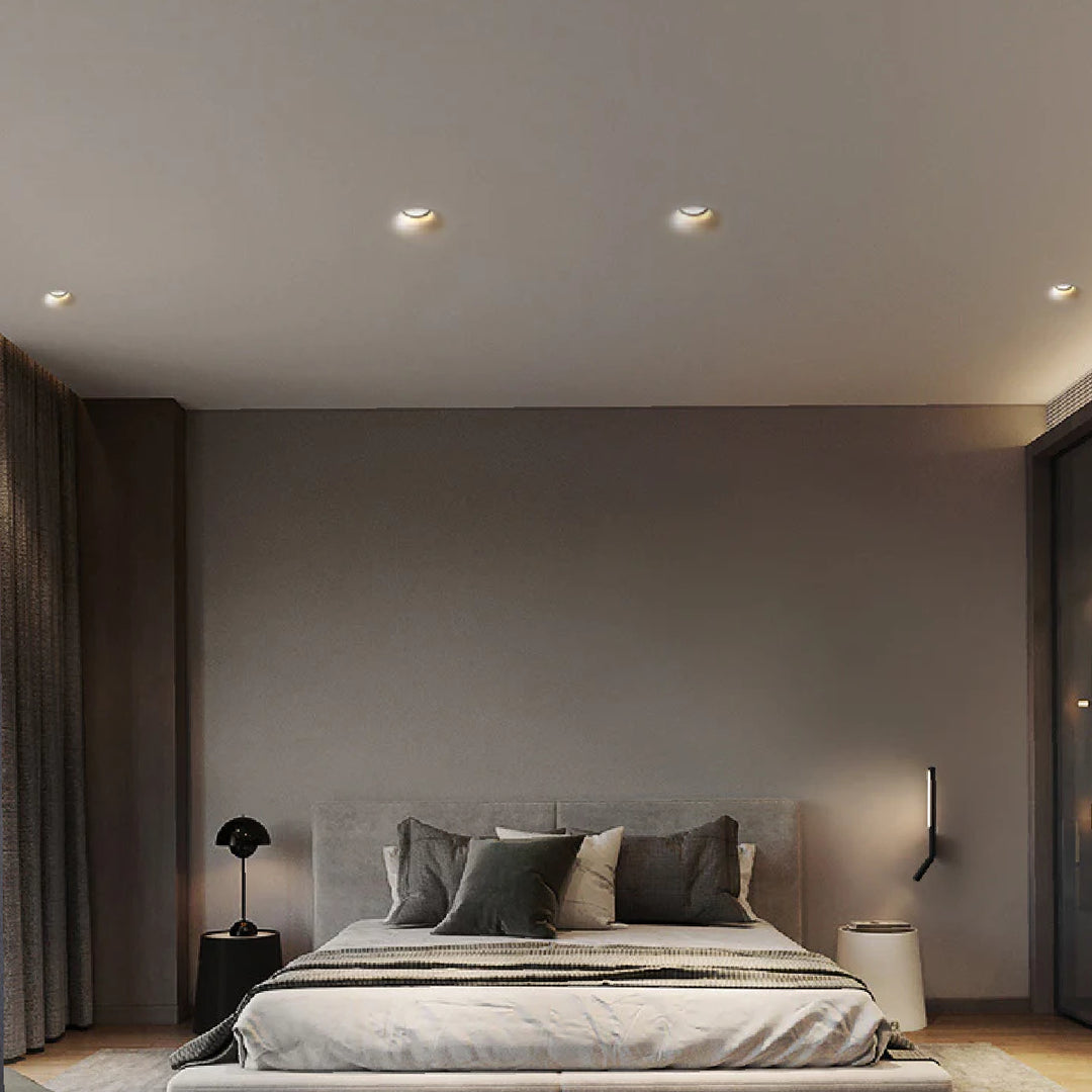 Glaza Recessed Plaster Ceiling Lamp 5
