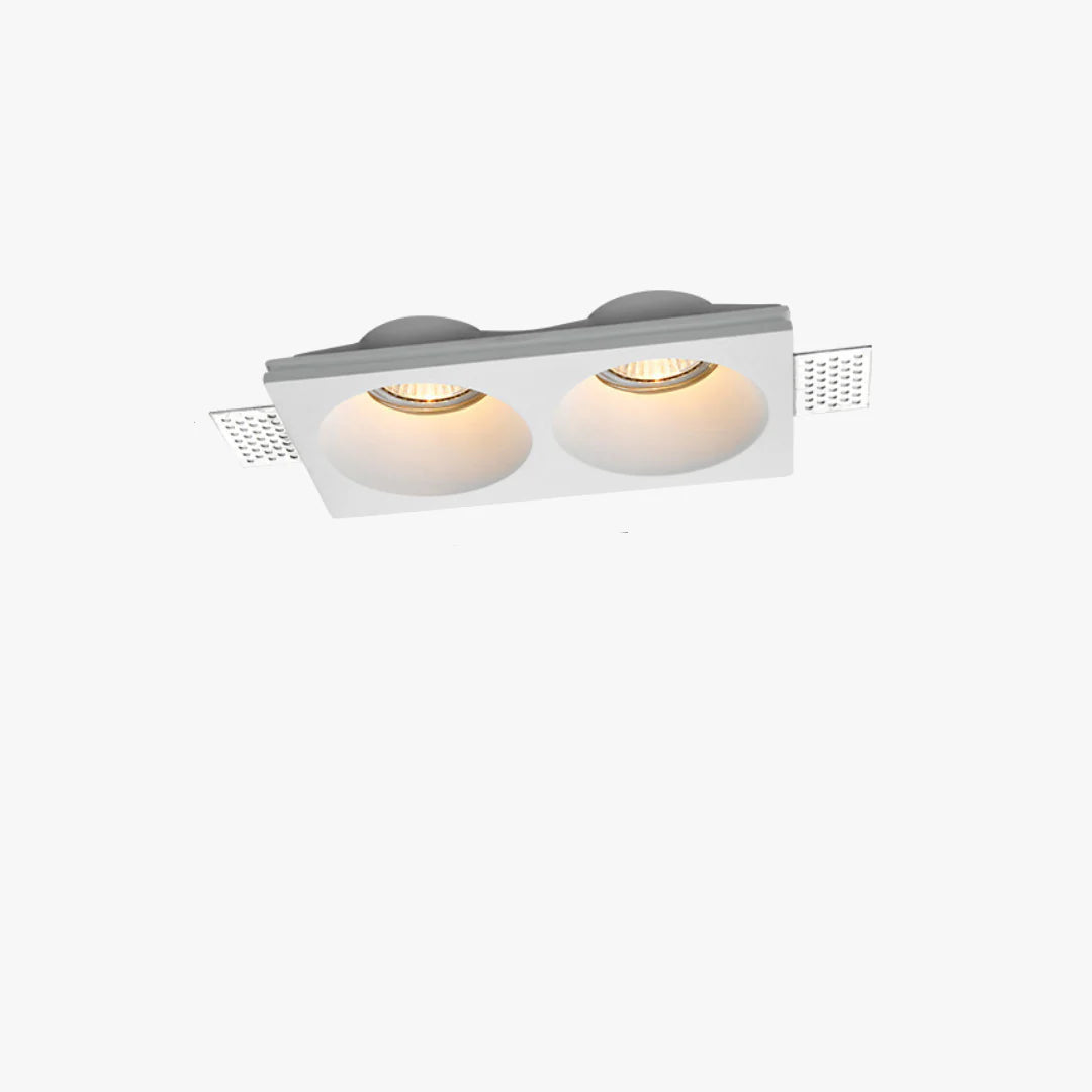 Glaza Recessed Plaster Ceiling Lamp 8