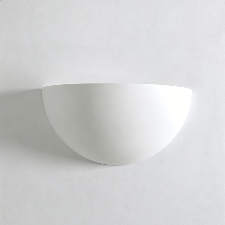 Half Circle Plaster Wall Lamp 9