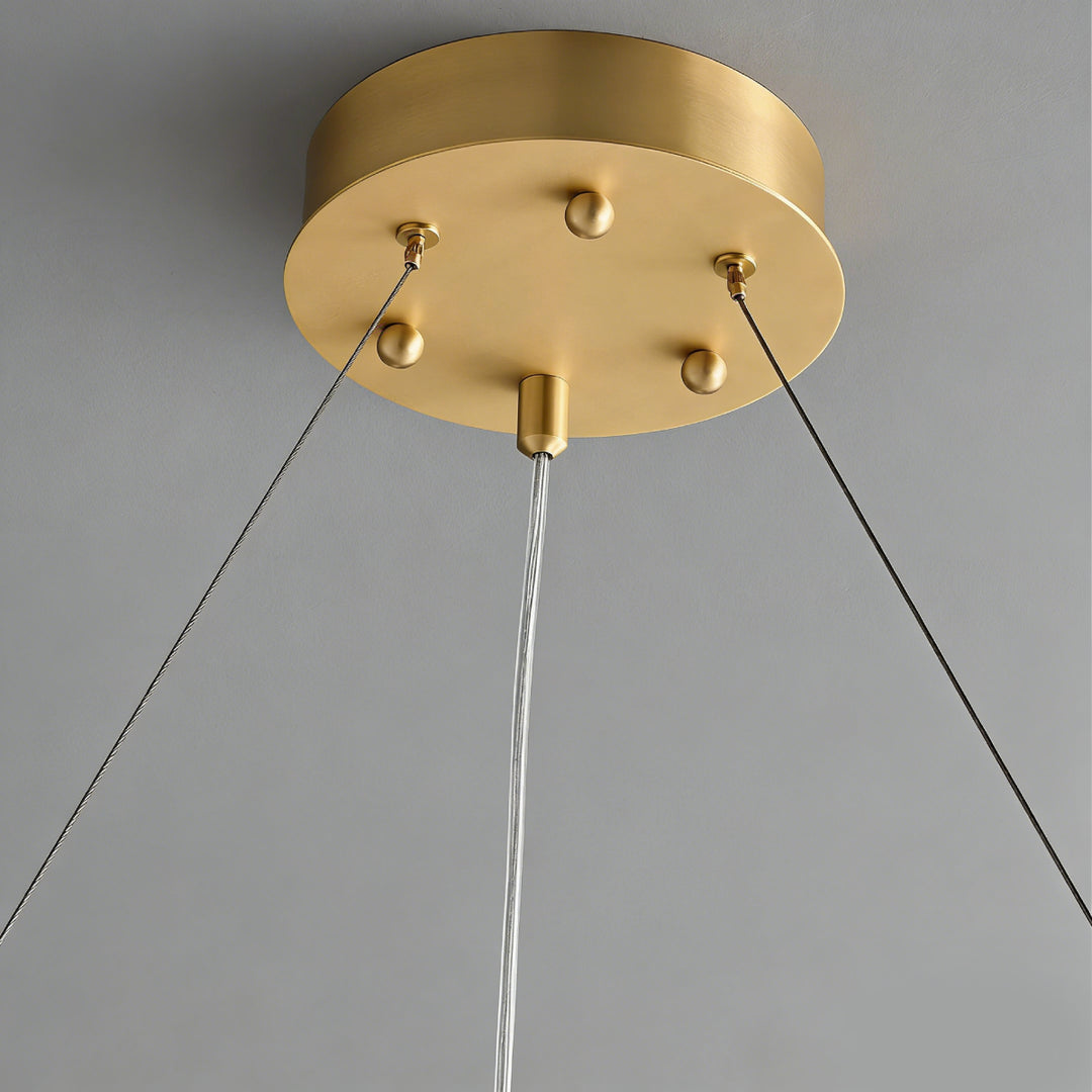 Halo Pietra Alabaster Chandelier 11