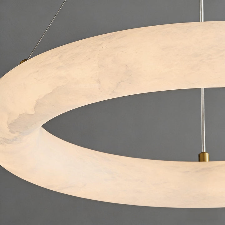 Halo Pietra Alabaster Chandelier 8