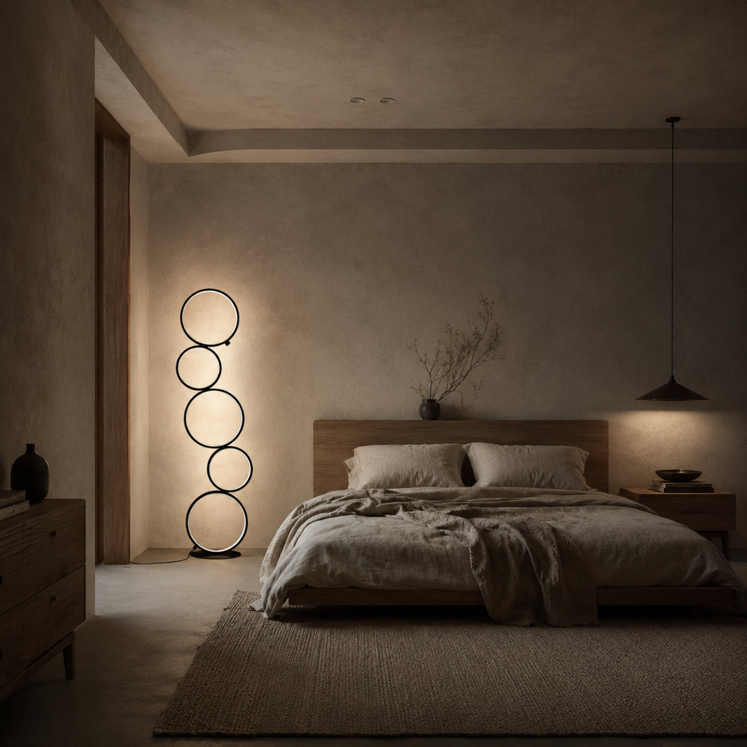 Halo Stack Modern Floor Lamp 6