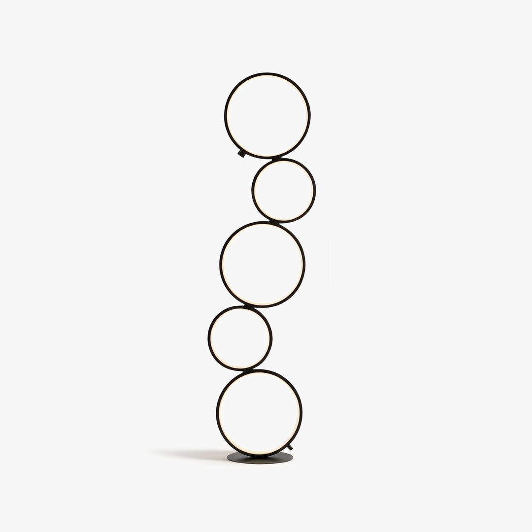 Halo Stack Modern Floor Lamp 9