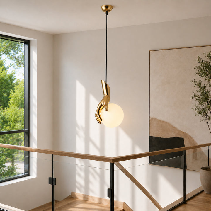 Hand Globe Pendant  Lamp 11