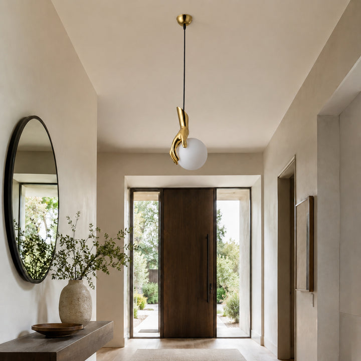 Hand Globe Pendant  Lamp 12