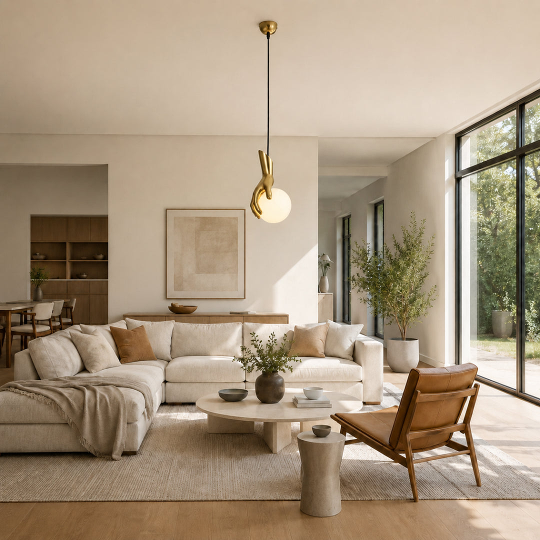 Hand Globe Pendant  Lamp 8