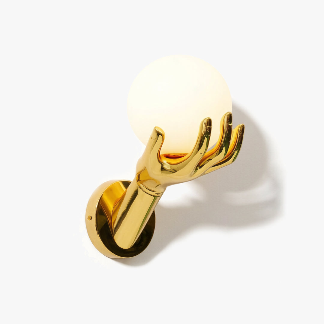 Hand Globe Wall Lamp 4