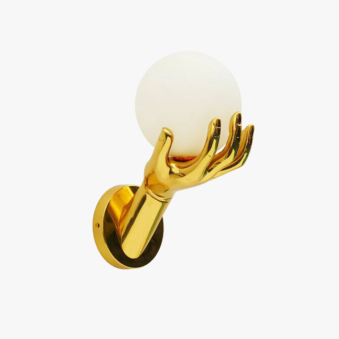 Hand Globe Wall Lamp 7