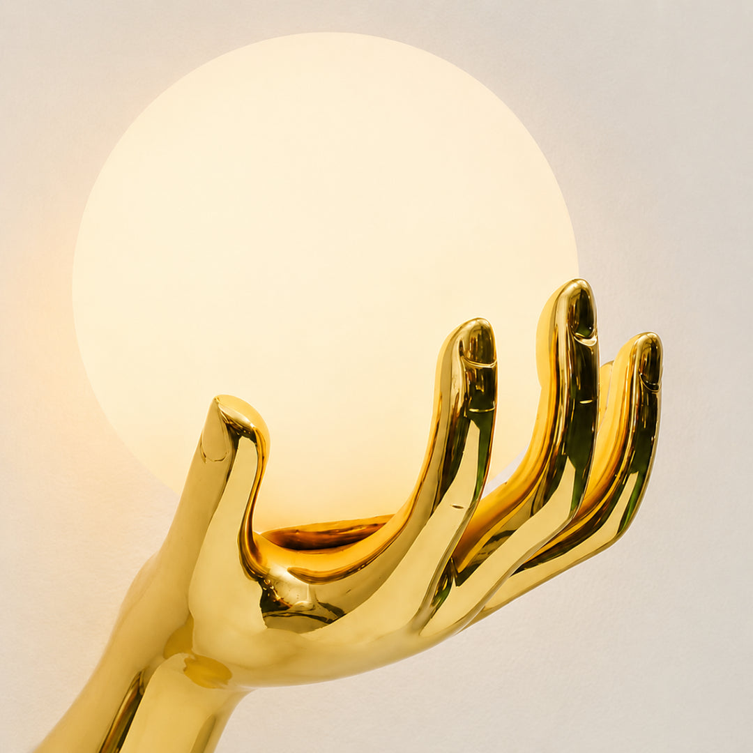 Hand Globe Wall Lamp 8