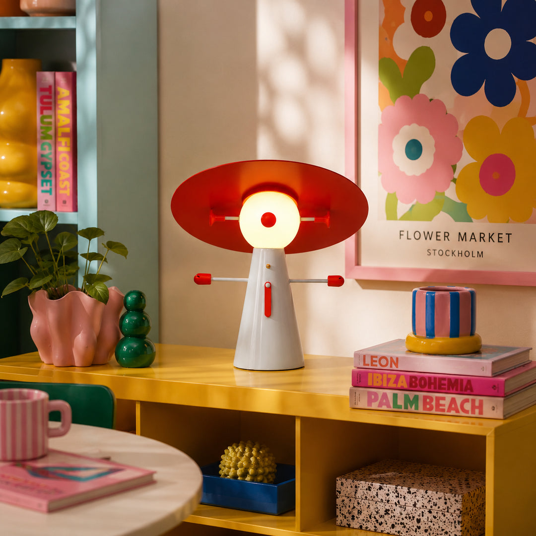 Hat-shaped creative table lamp 13